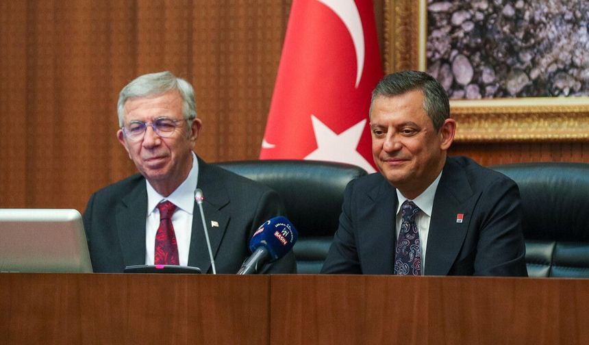 CHP Grup Toplantısı sonrası Özgür Özel ve Mansur Yavaş Manisa'ya gidecek