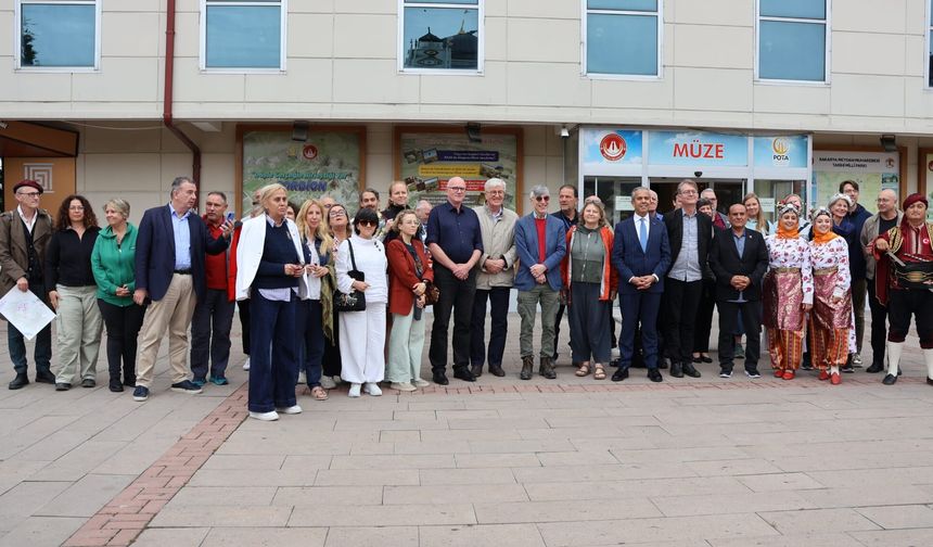 Avrupalı gazeteciler müze ziyaretlerinin ardından Ankara’dan ayrıldı