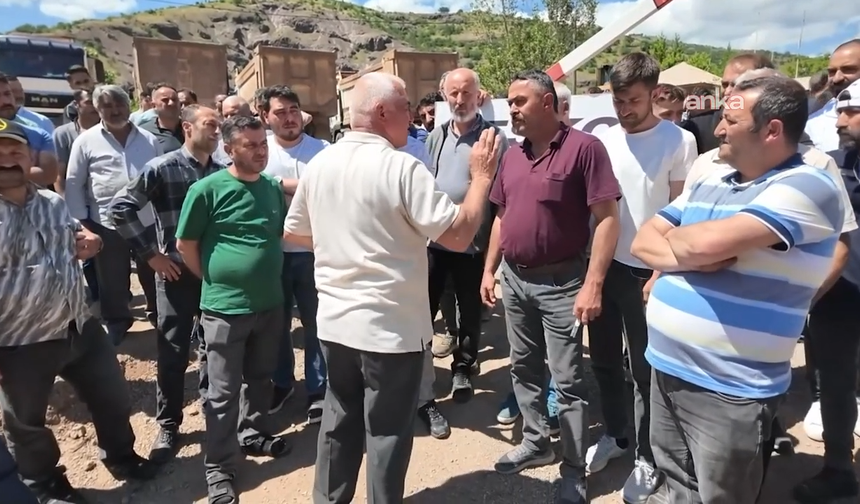 Yıldızlar Holding'in Giresun'daki madeninde işçiler ayakta: "Maaşlarımız ödenmezse Ankara'ya yürüyeceğiz"