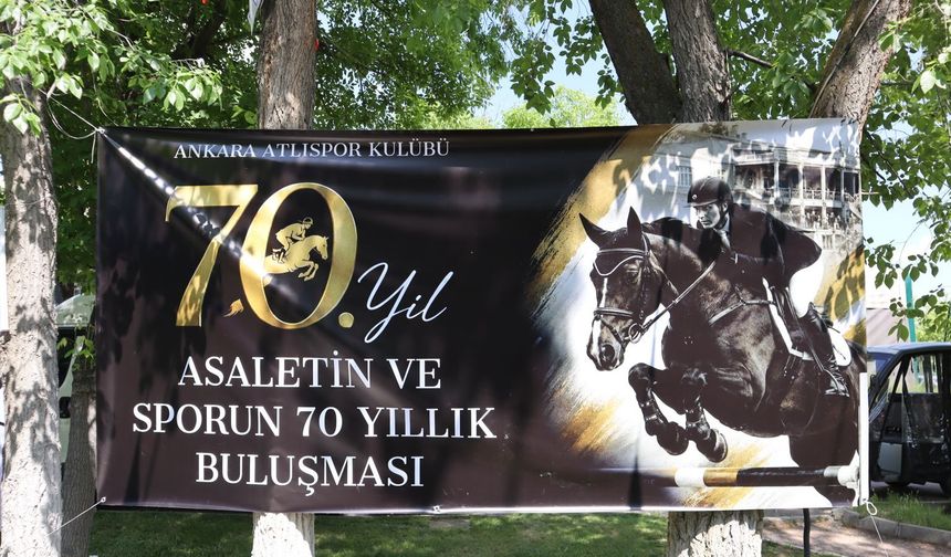 Ankara Atlı Spor Kulübü 70’inci yılını kutladı