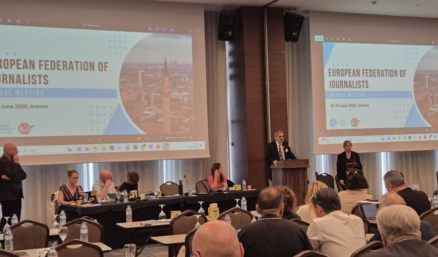 EFJ Yıllık Toplantısı Ankara'da tamamlandı: Gazze ve Türkiye’ye ilişkin kritik önergeler kabul edildi