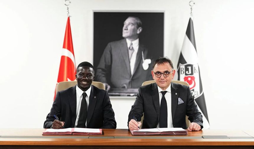 Beşiktaş duyurdu: Kassoum Ouattara ile 4 yıllık sözleşme imzalandı