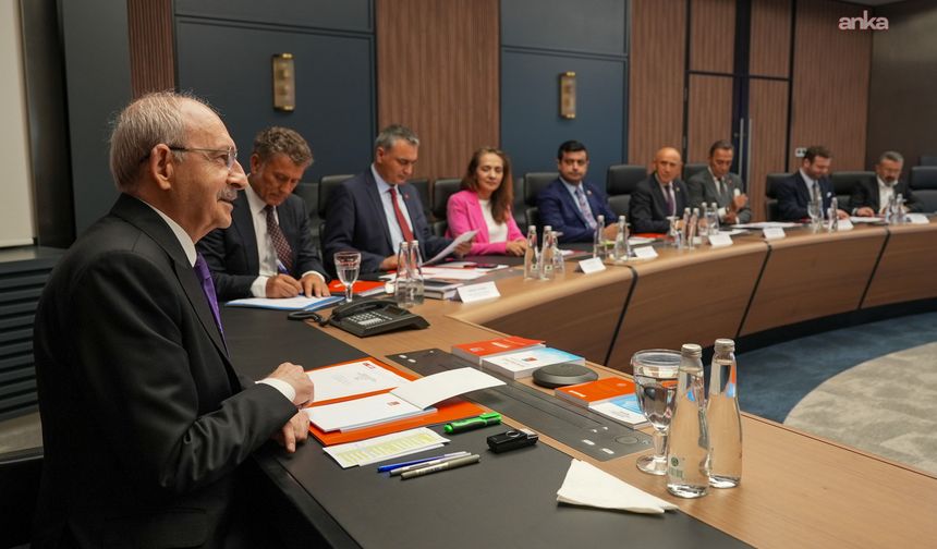 CHP MYK, Kılıçdaroğlu başkanlığında toplandı