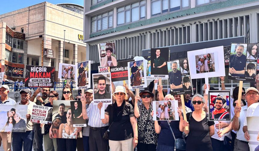 Bolu'daki otel faciası ailelerinin "78 Can İçin Adalet Yürüyüşü" Ankara'da sona erdi
