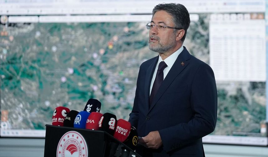 Bakan Yumaklı orman yangınlarında son durumu açıkladı: "258'i kontrol altına alındı"