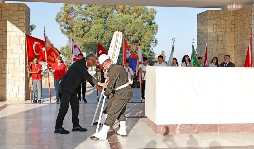 KKTC Cumhurbaşkanı Erhürman, 20 Temmuz Barış ve Özgürlük Bayramı törenlerine katıldı