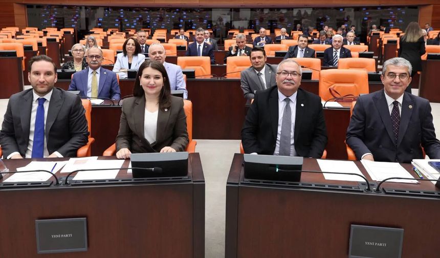 Yeni Parti'nin ilk önergesi AKP ve MHP oylarıyla reddedildi
