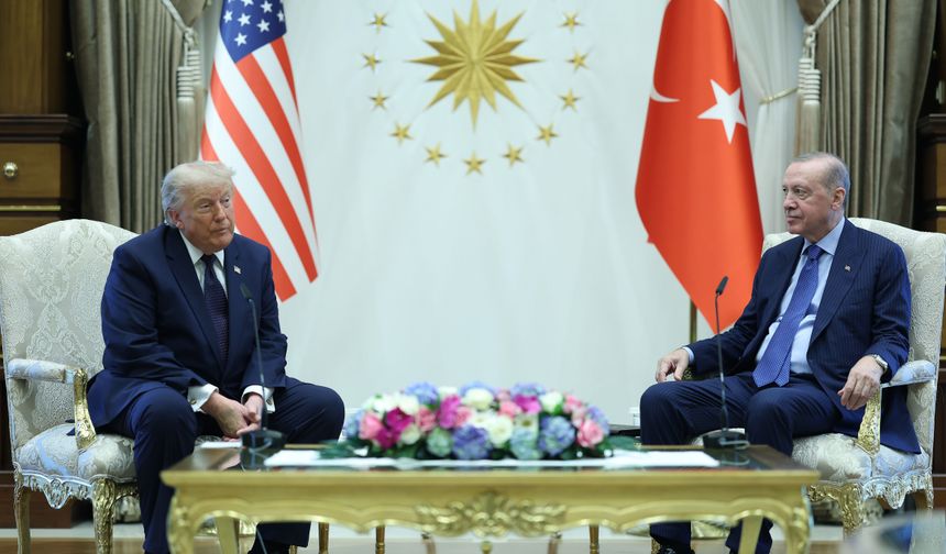 Erdoğan ve Trump'tan Ankara'da ortak açıklama: F-35 ve CAATSA yaptırımları mesajı