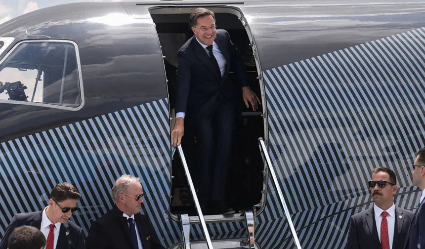 NATO Genel Sekreteri Rutte, Ankara'da: Kritik zirve öncesi Erdoğan ile görüşecek