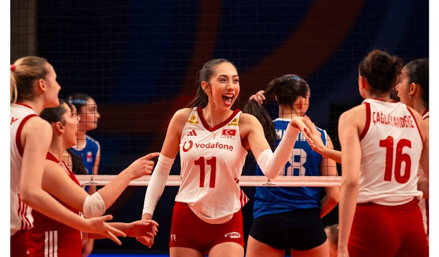 17 Yaş Altı Kadın Milli Voleybol Takımı Dünya Şampiyonası'nda son 16 turunda