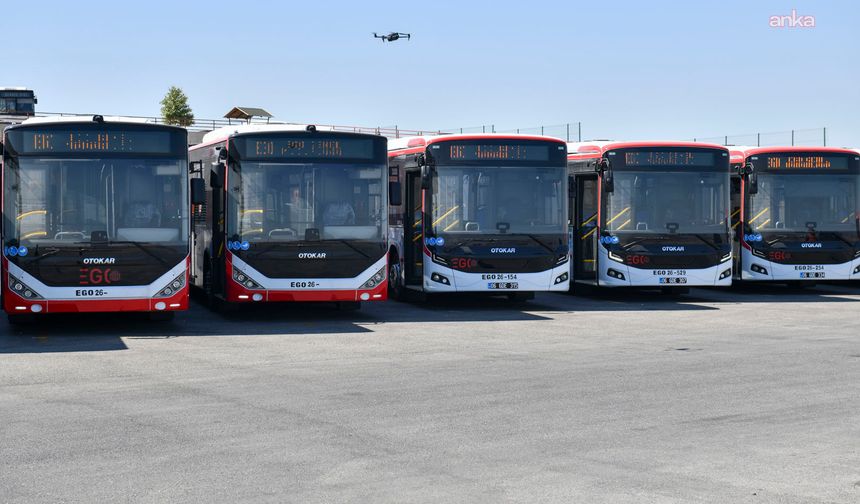 EGO filosuna 15 yeni otobüs daha katıldı: Ankara'da toplam otobüs sayısı 2 bini aştı