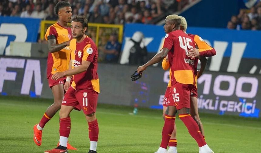 Galatasaray, deplasmanda Erzurumspor FK’yı 4-0 mağlup etti