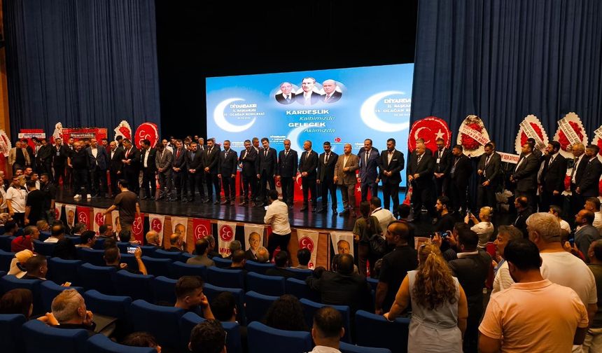Bahçeli'den MHP Diyarbakır Kongresi'ne 'Terörsüz Türkiye' mesajı: "Gelecek nesilleri düşüneceğiz"
