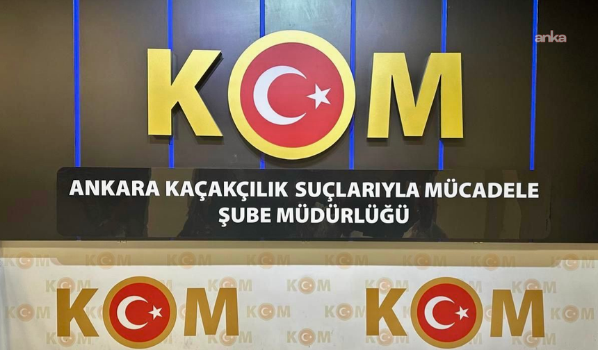 Ankara’da merdiven altı üretim operasyonu: 1 kişi gözaltında