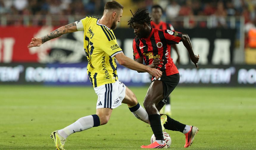 Gençlerbirliği, sahasında Fenerbahçe’yi 2-1 mağlup etti