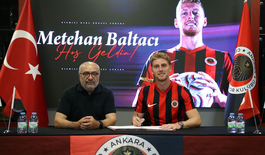 Gençlerbirliği, Metehan Baltacı’yı kiraladı