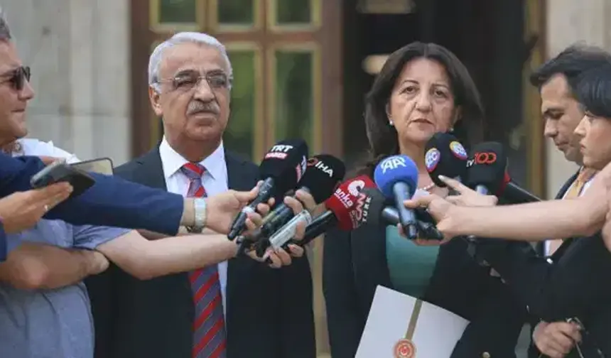 Erdoğan-DEM Parti görüşmesinin gündemi belli oldu: "Kanunun uygulanışı konusunda görüş alışverişinde bulunacağız"