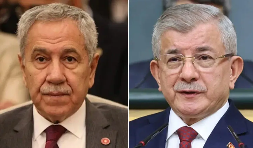 Bülent Arınç'tan aktif siyasetten çekilen Davutoğlu'na: "AK Parti'de kalmalıydınız"