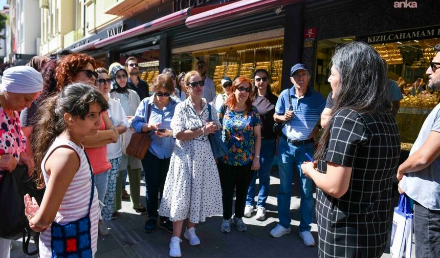 ABB’nin "Ankara Miras Şantiye Gezileri" Anafartalar Caddesi’nde devam ediyor
