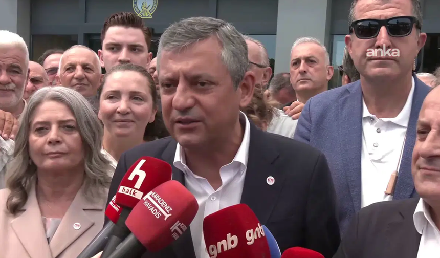 Özgür Özel, Trabzon’da: “YENİ Parti’yi iktidar olsun diye kurduk"