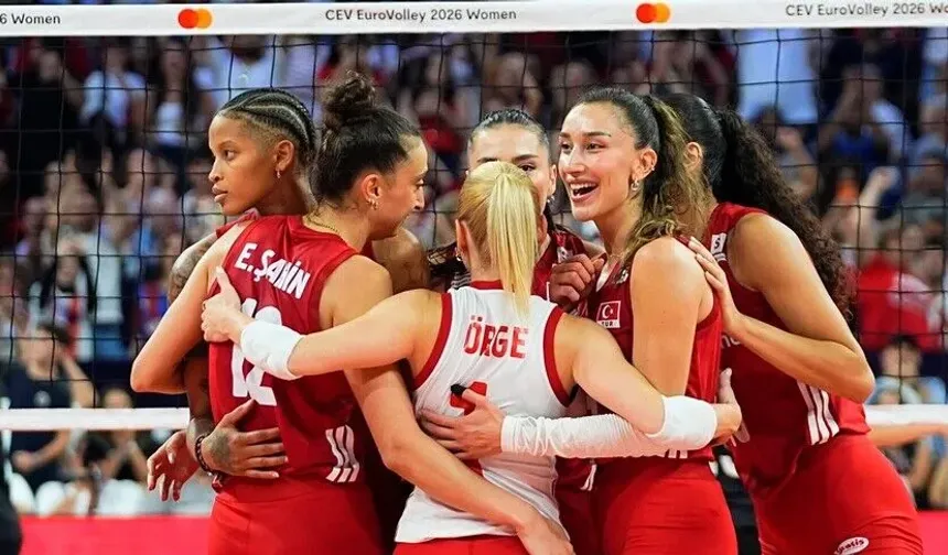 Akdeniz Oyunları'nda Filenin Sultanları finalde: Kadın Milli Voleybol Takımı Sırbistan'ı 3-1 mağlup etti