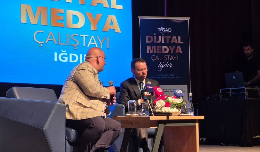 TİGAD’ın 13. Dijital Medya Çalıştayı Iğdır’da yapıldı: Yapay zeka, telif ve yerel medya masaya yatırıldı