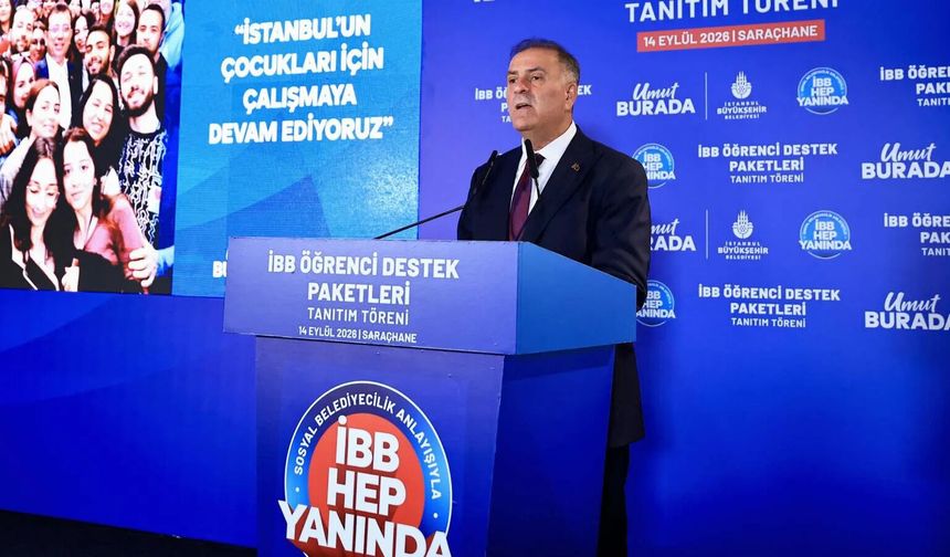 İBB'den 8,7 milyar liralık eğitim desteği paketi açıklaması