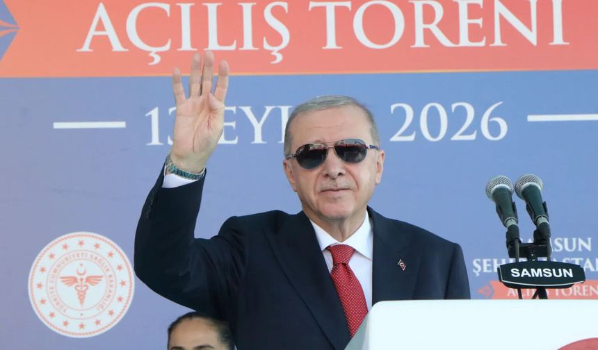 Cumhurbaşkanı Erdoğan Samsun’da konuştu: Şehir hastaneleri projesi hayalimdi