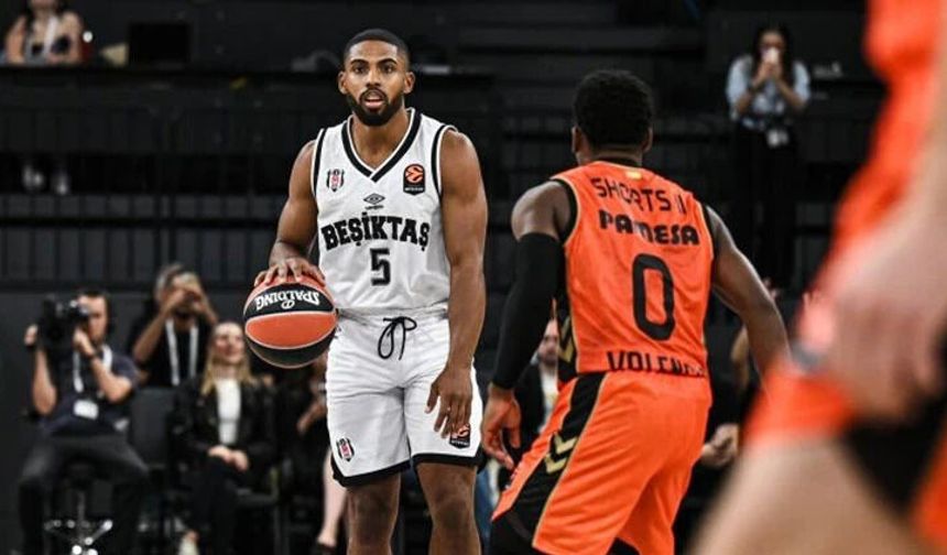 Beşiktaş, Euroleague'de Valencia Basket'e 96-94 mağlup oldu