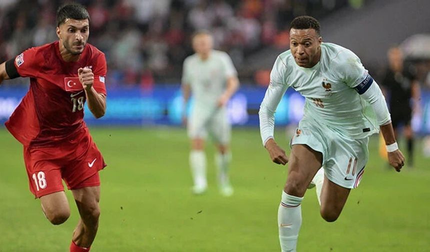 Türkiye, Uluslar Ligi’nde Fransa’ya 1-0 mağlup oldu