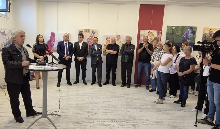 Türkiye Kültür Yolu Festivali’nde “Mitler, düşler, masallar” sergisi açıldı