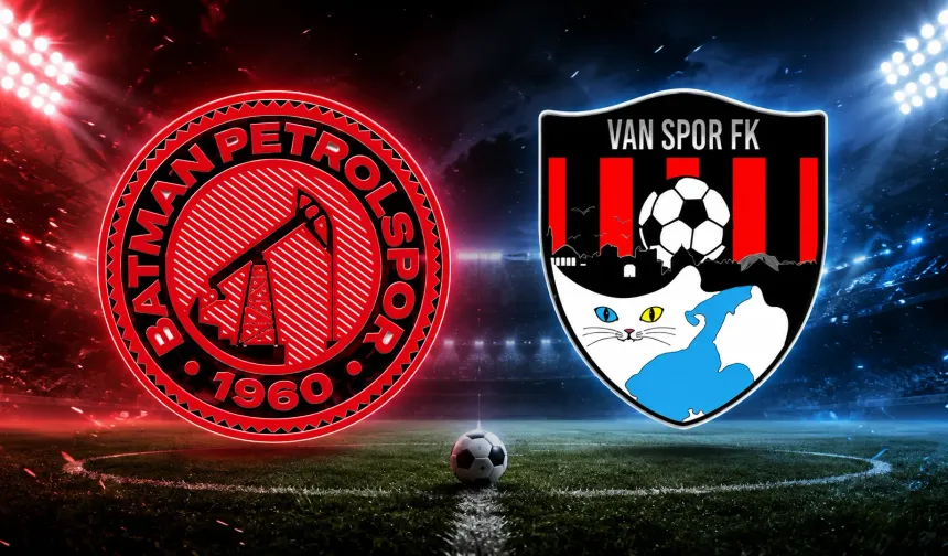 Vanspor - Batman Petrolspor maçı hangi kanalda, saat kaçta? Şifresiz mi?