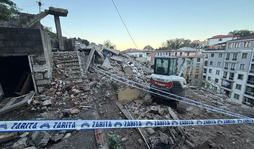 Zonguldak’ta çöken bina soruşturması: 3 kişi tutuklandı