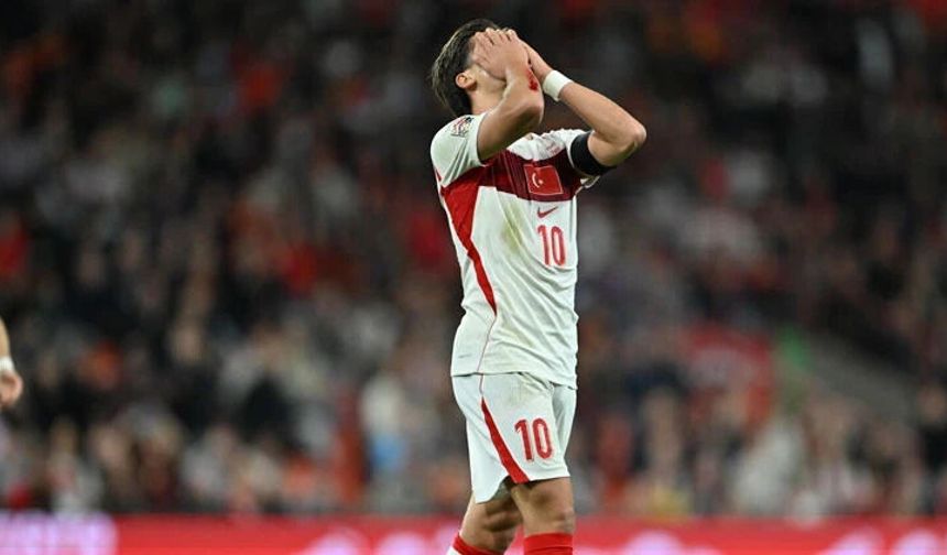 Türkiye, Uluslar Ligi’nde Belçika’ya 3-0 mağlup oldu