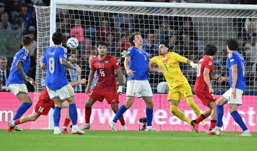 Türkiye, Uluslar Ligi’nde İtalya’ya 3-1 mağlup oldu