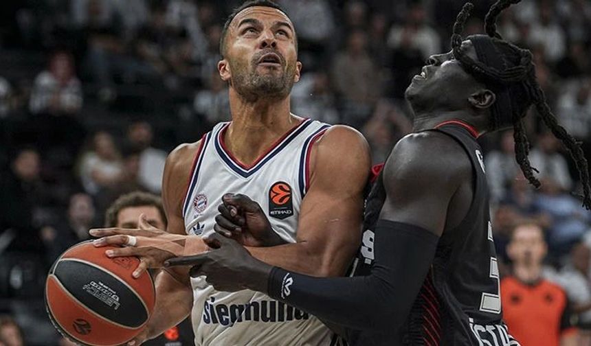 Beşiktaş, EuroLeague’de Bayern Münih’i 95-87 mağlup etti