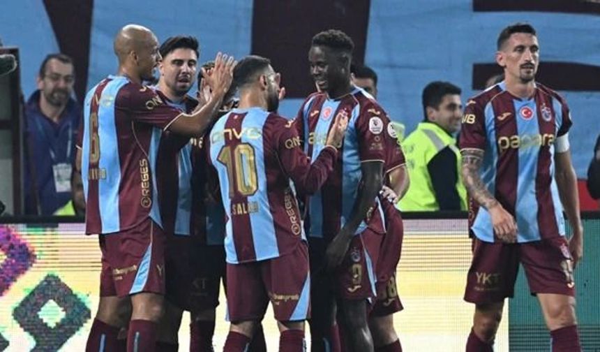 Trabzonspor, evinde Beşiktaş’ı 2-0 mağlup etti