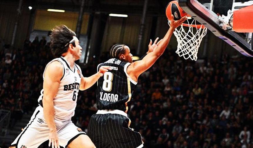 Beşiktaş, EuroLeague’de Virtus Bologna’yı 103-101 mağlup etti