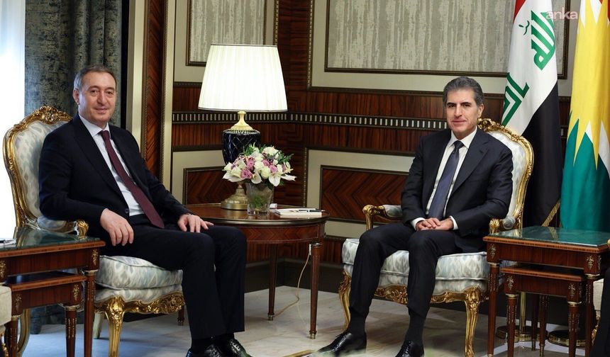 Tuncer Bakırhan, Barzani ile bir araya geldi