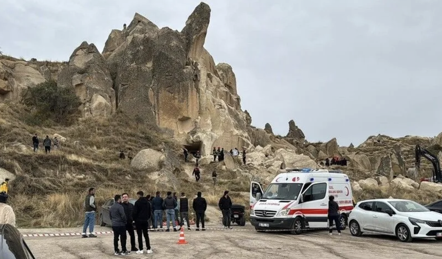 Göreme’deki kaya düşmesinde yaşamını yitirenlerin kimlikleri açıklandı