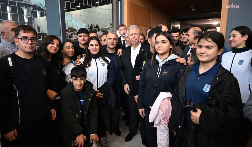 Yavaş Bağlıca'da spor kompleksi açtı: "Ankara'da spor ayrıcalık değil herkesin hakkı"