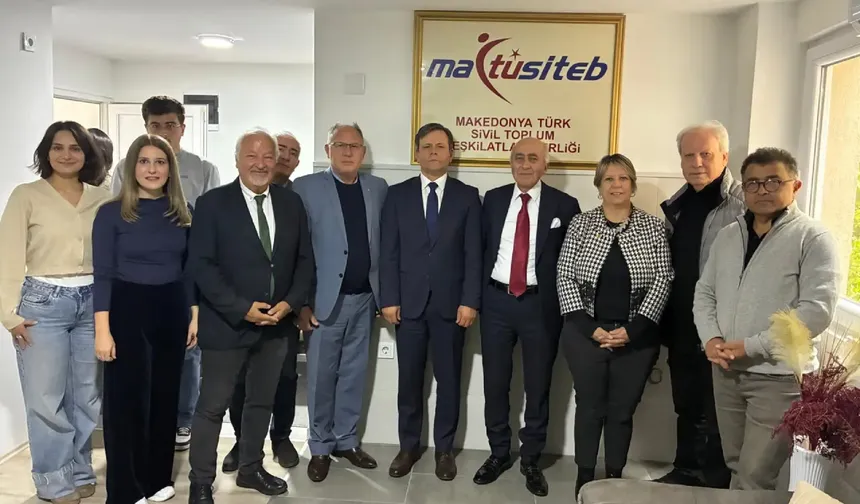 Gazeteciler Cemiyeti heyetinden MATÜSİTEB’e nezaket ziyareti